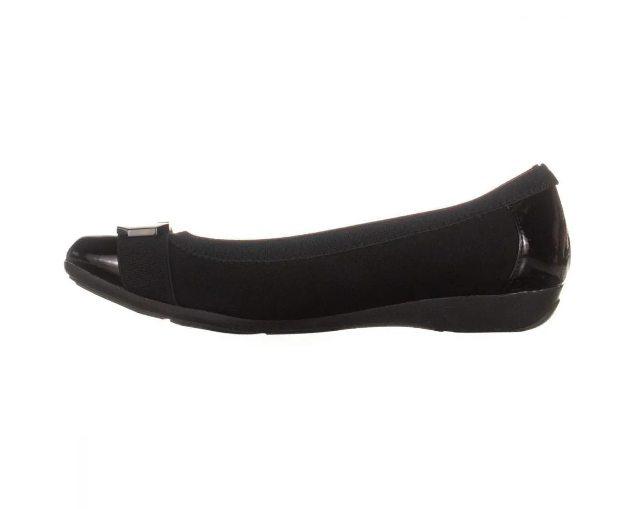 Uplift Black Anne Klein Flat I-1-112260