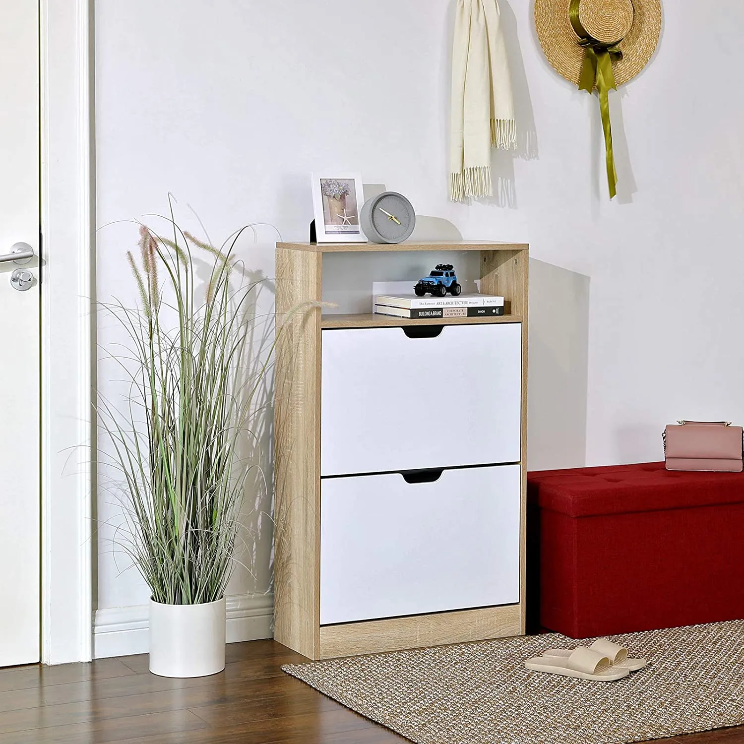 VASAGLE Shoe Cabinet: Shoe Rack Organizer