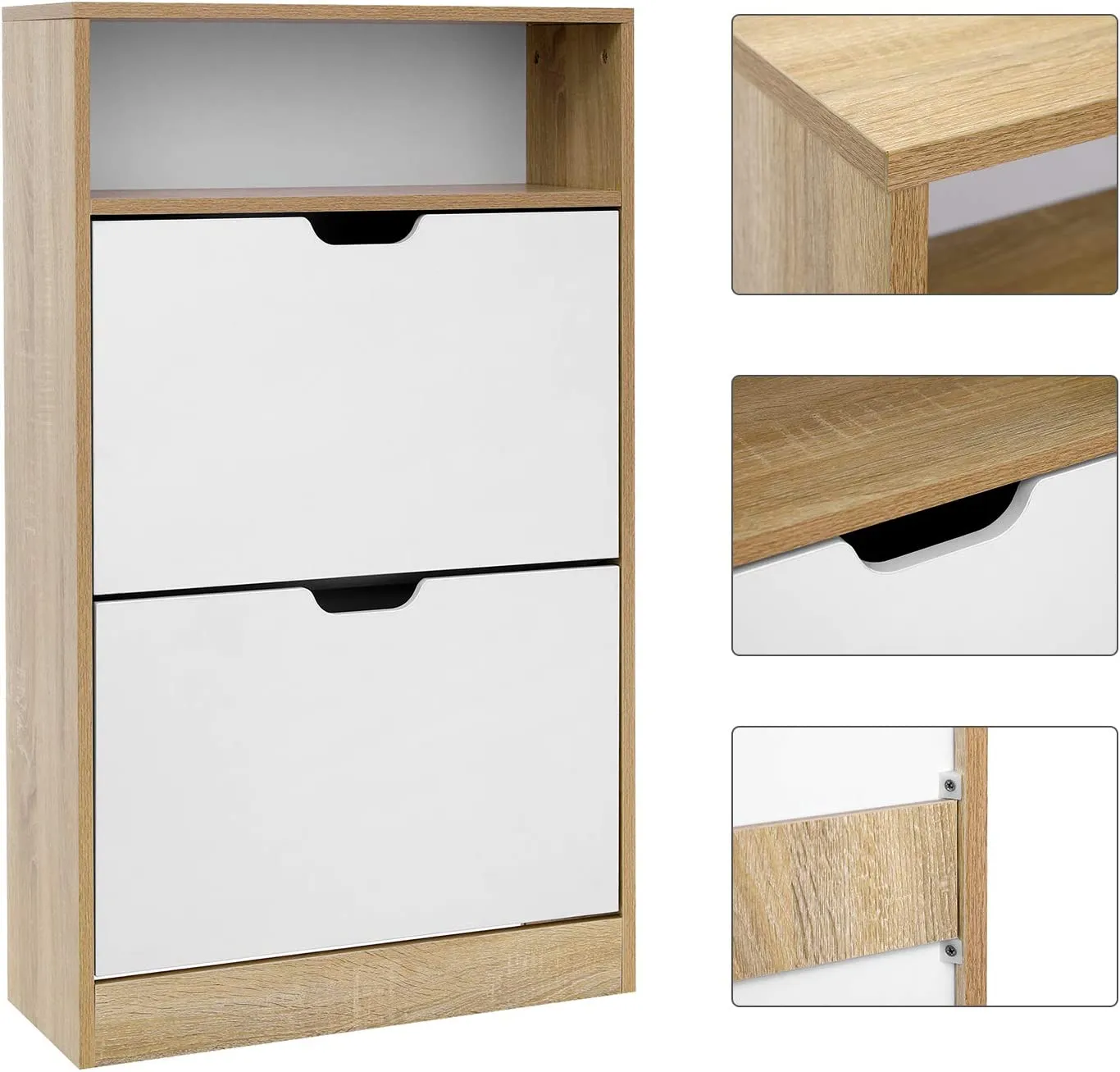 VASAGLE Shoe Cabinet: Shoe Rack Organizer
