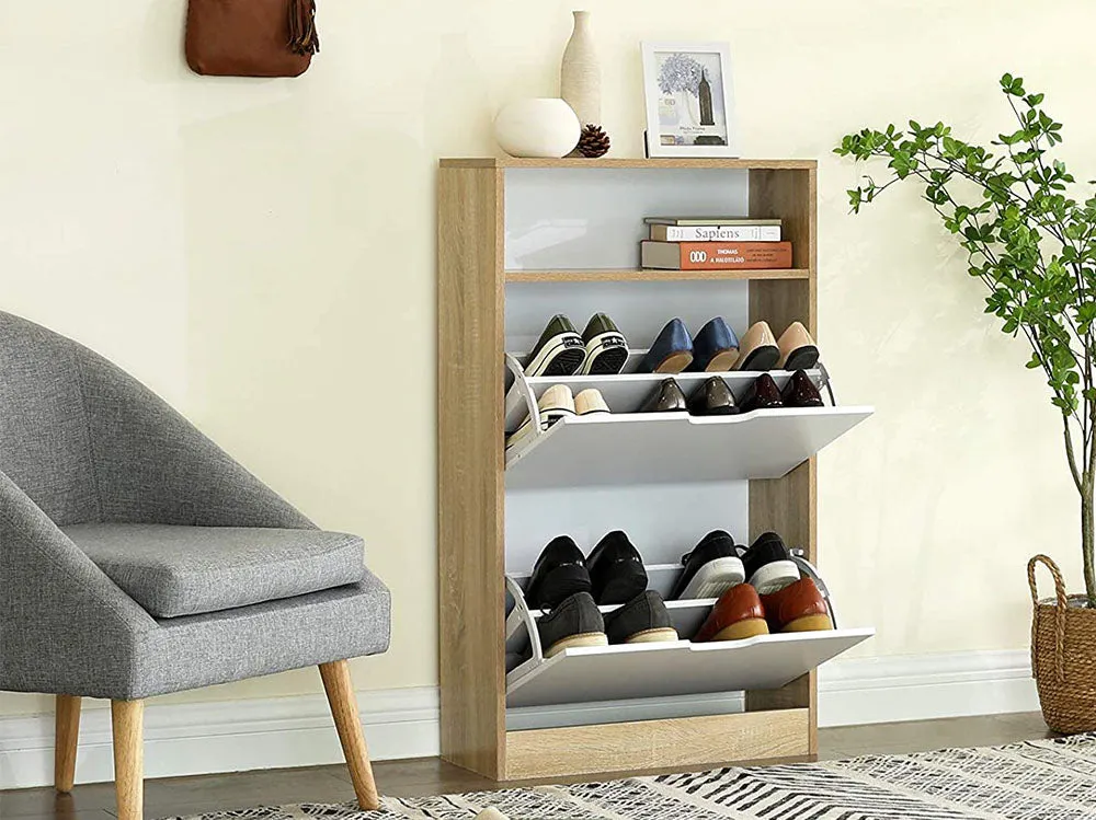 VASAGLE Shoe Cabinet: Shoe Rack Organizer