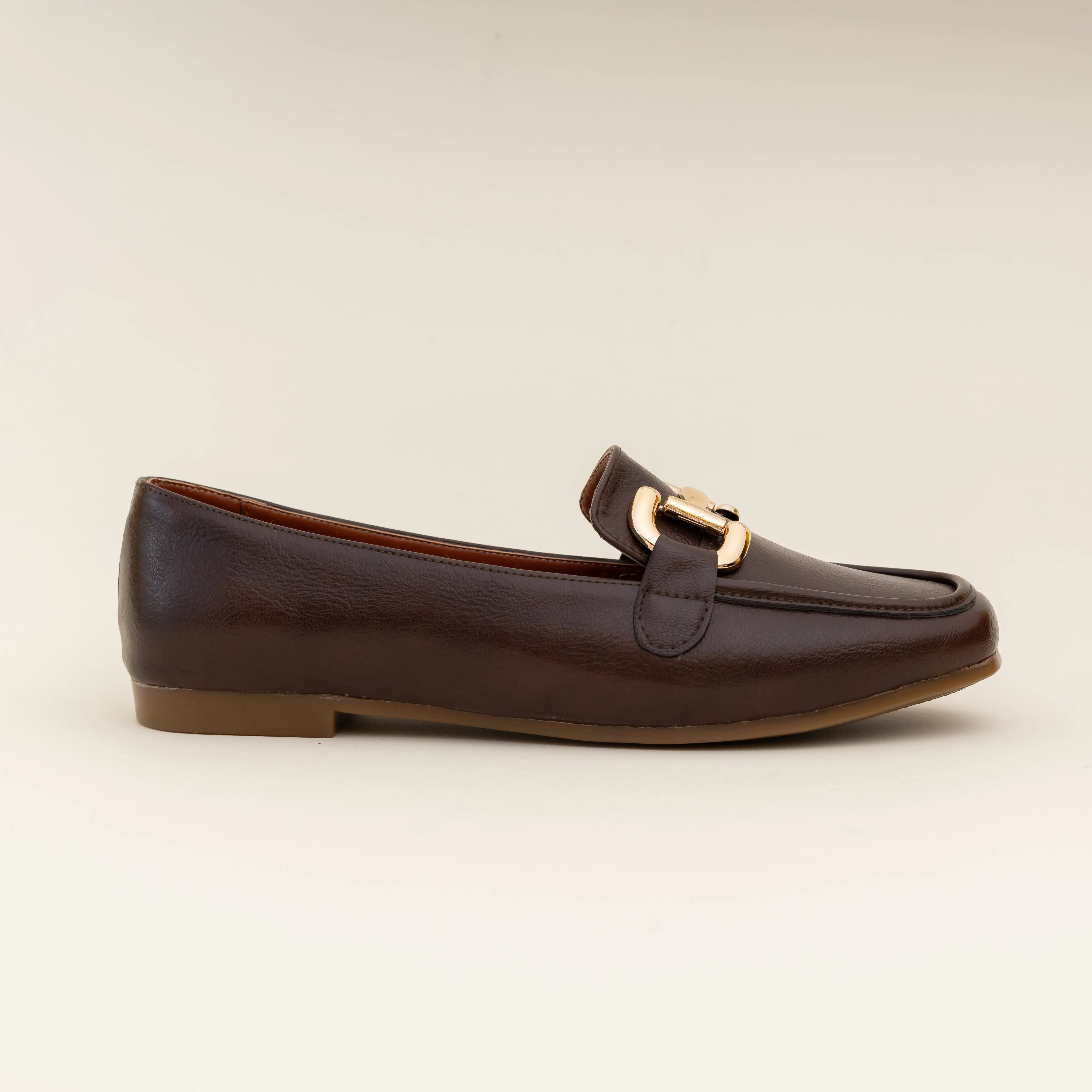 Women Brown Flat Ballet