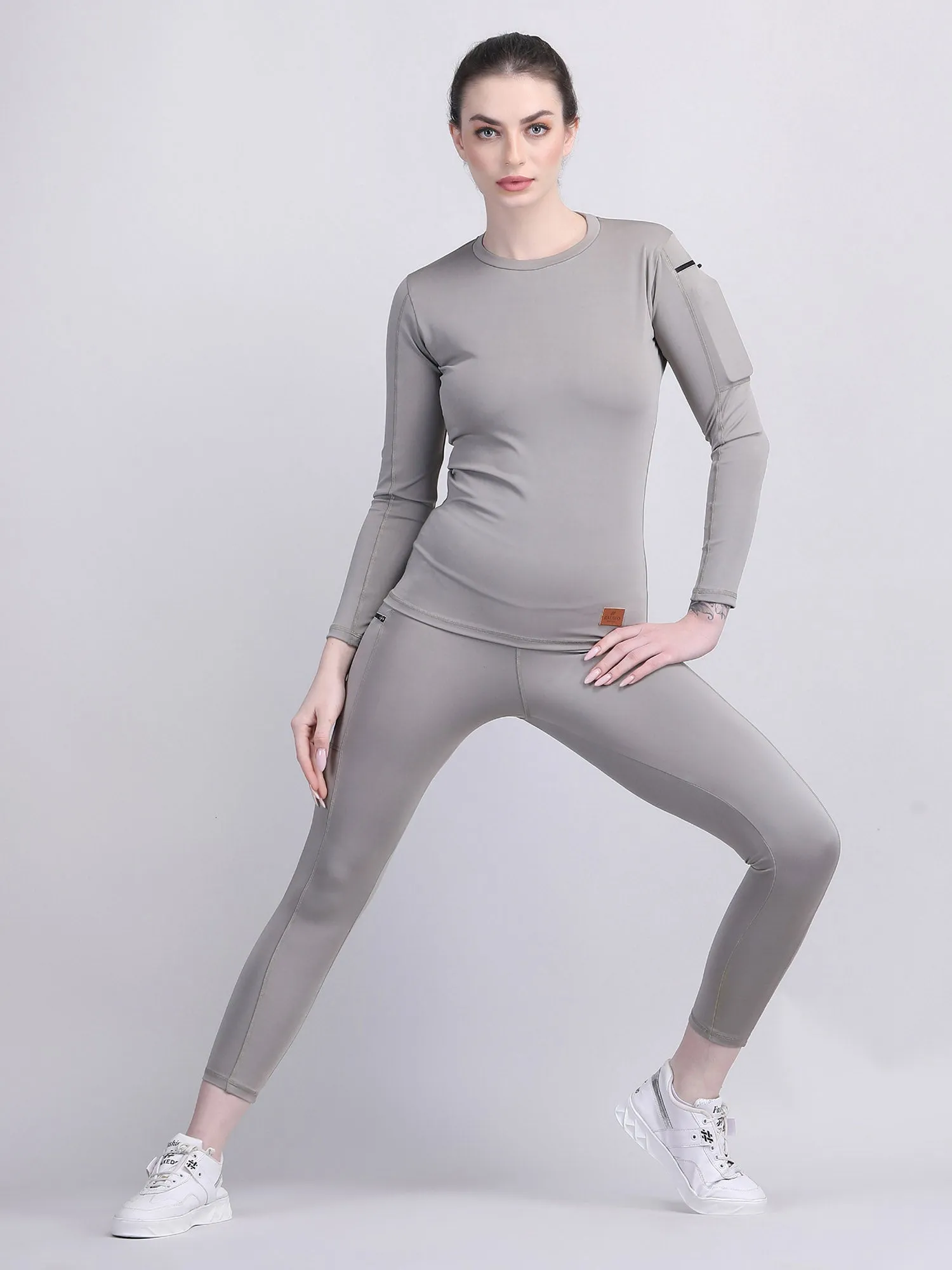Women sporty co ord set - compression Set
