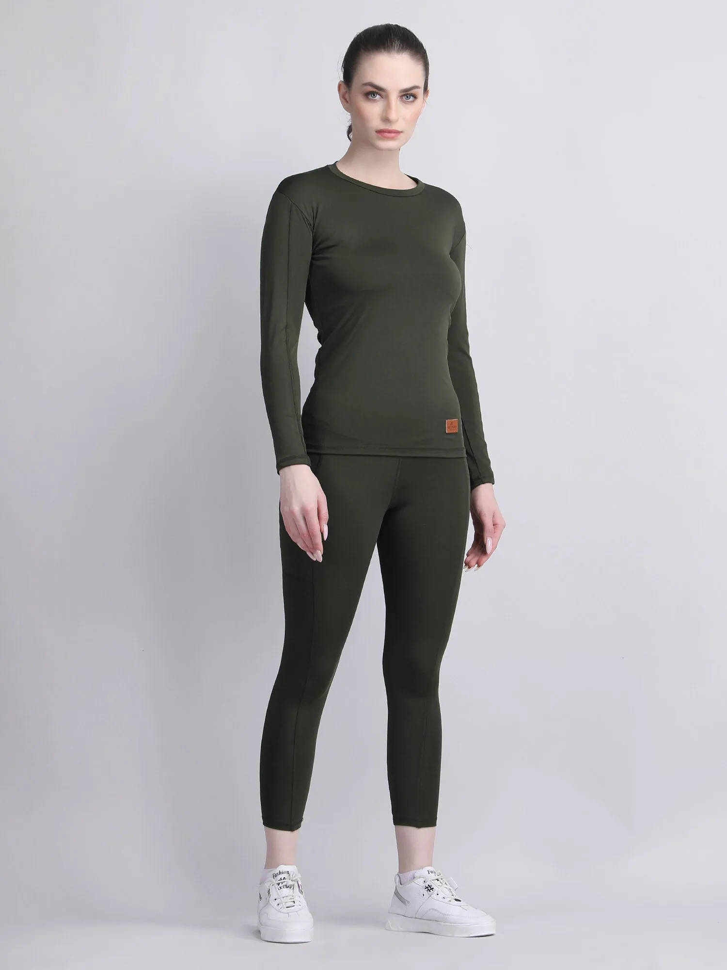 Women sporty co ord set - compression Set