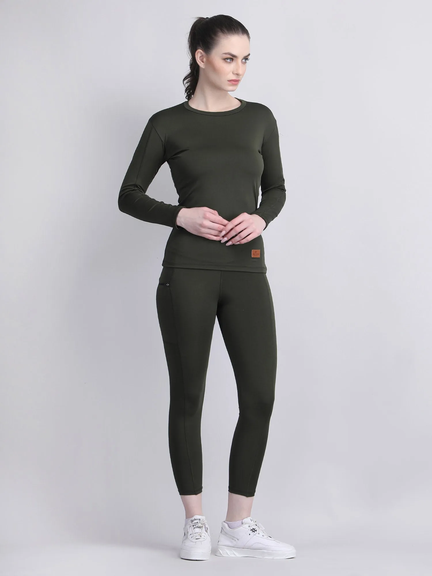 Women sporty co ord set - compression Set