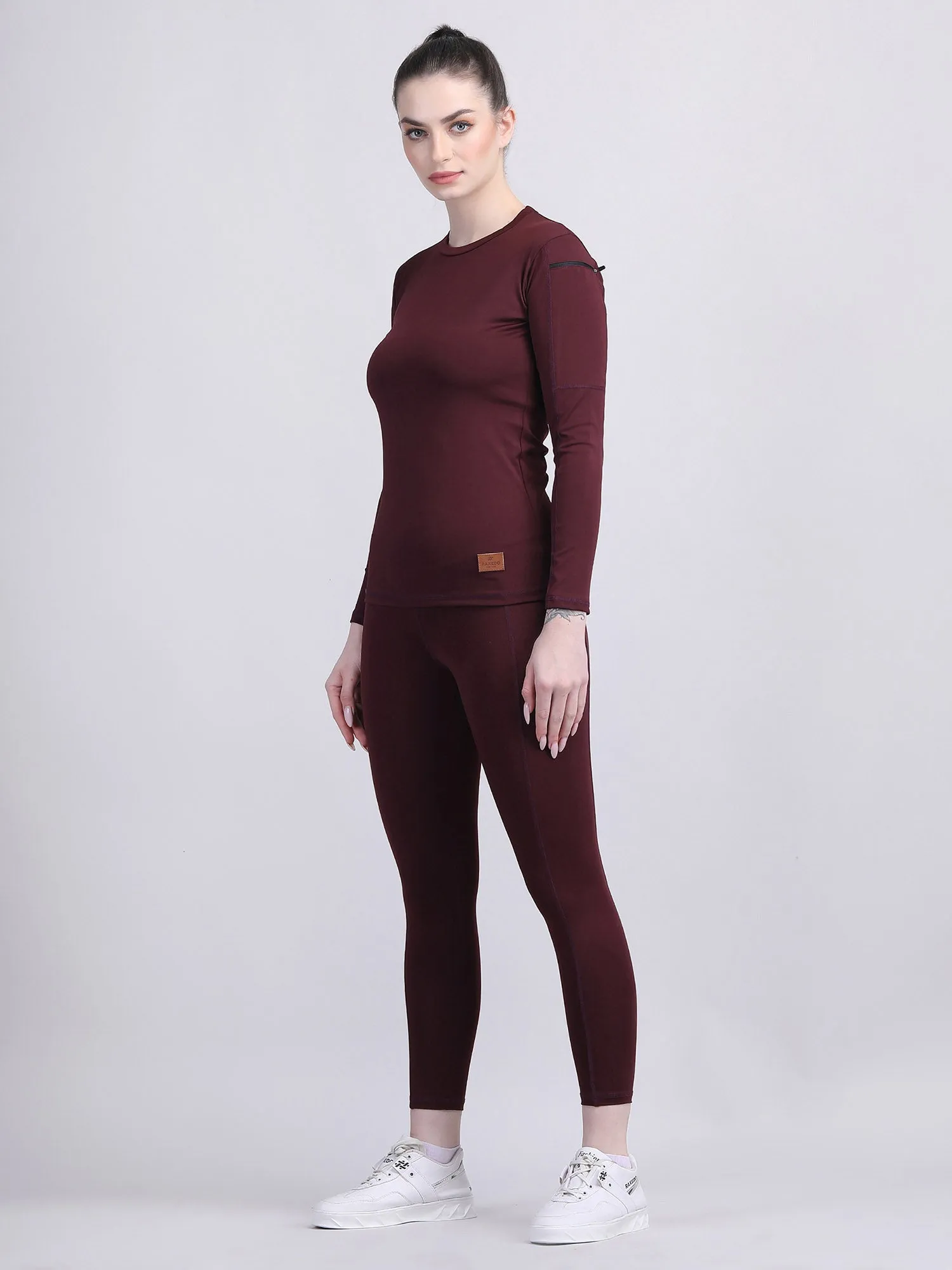 Women sporty co ord set - compression Set