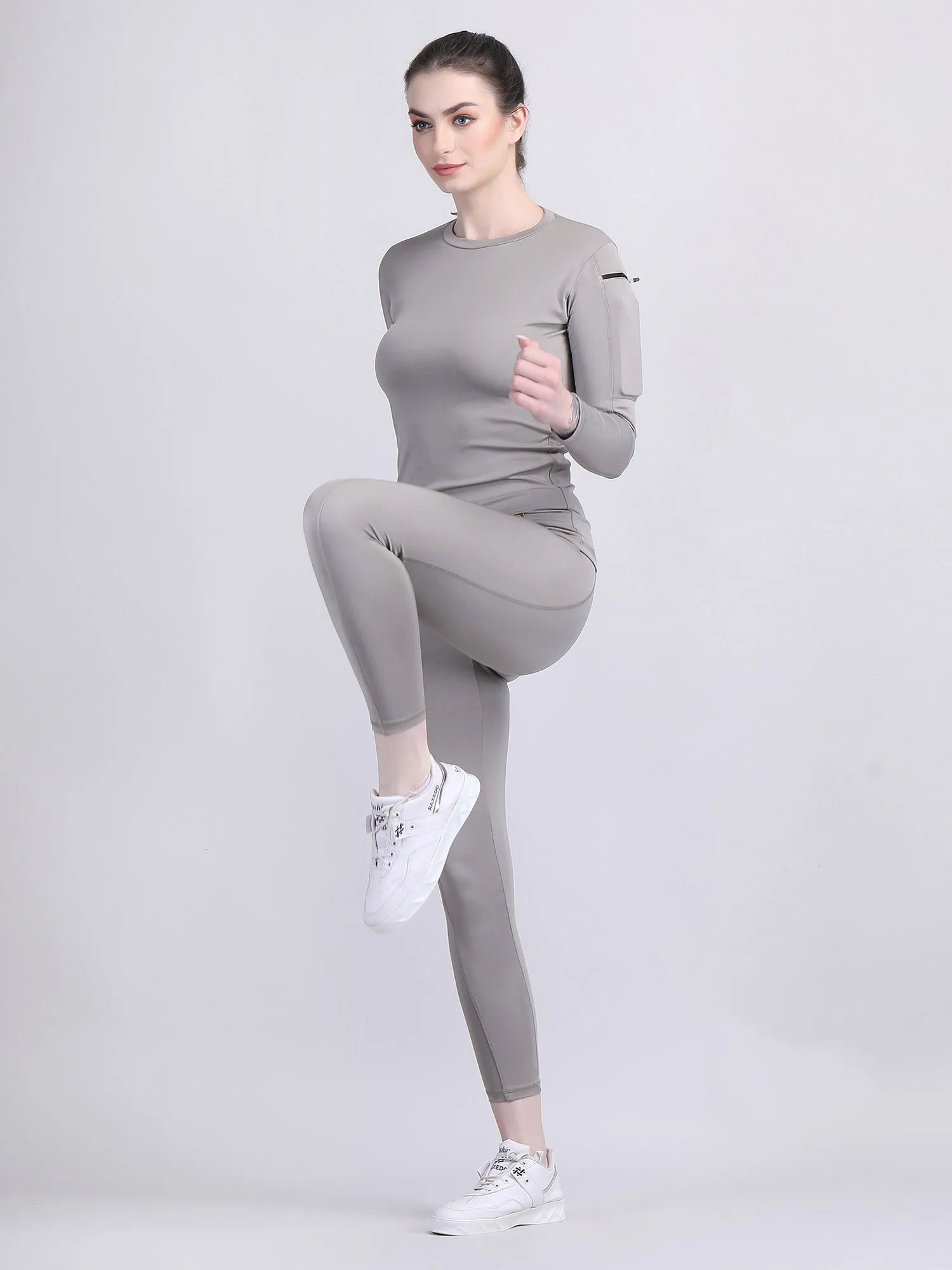 Women sporty co ord set - compression Set