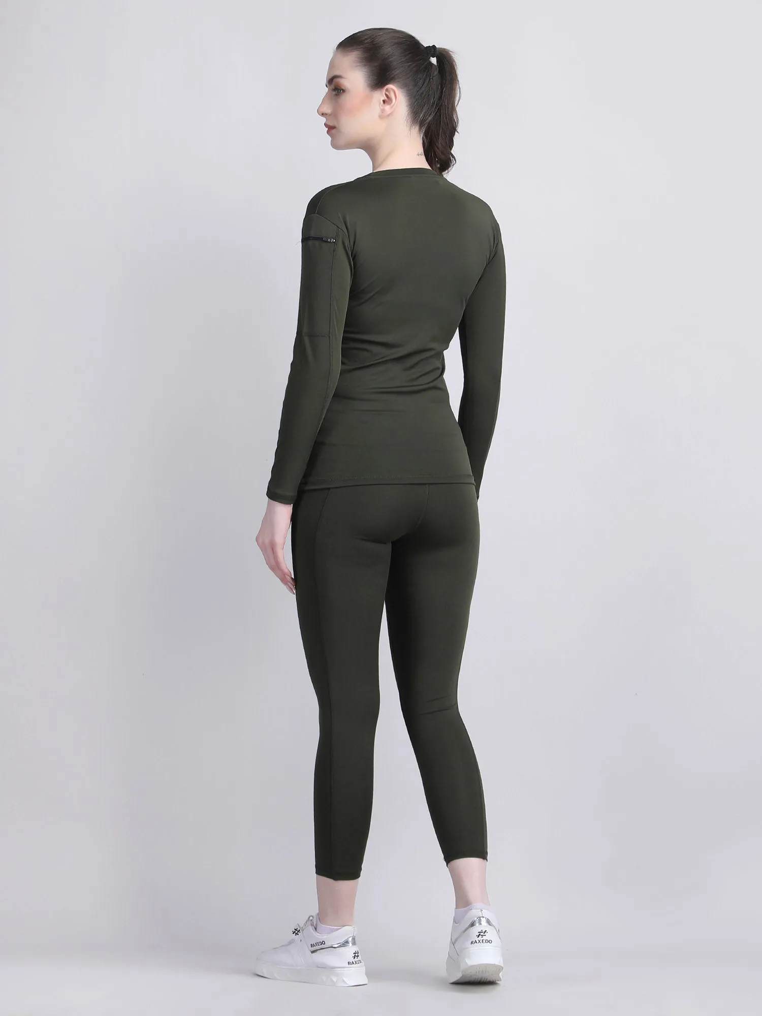 Women sporty co ord set - compression Set