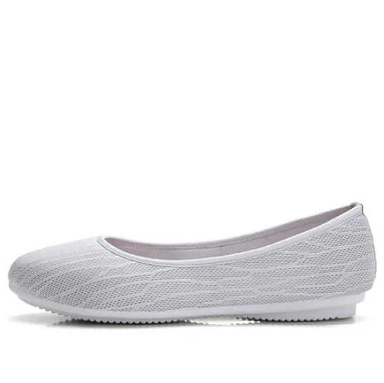 Womens Knitted Flat Shoes