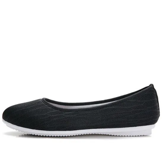 Womens Knitted Flat Shoes