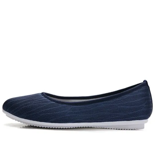 Womens Knitted Flat Shoes