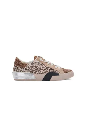 Zina Sneaker in Leopard Dusted Suede